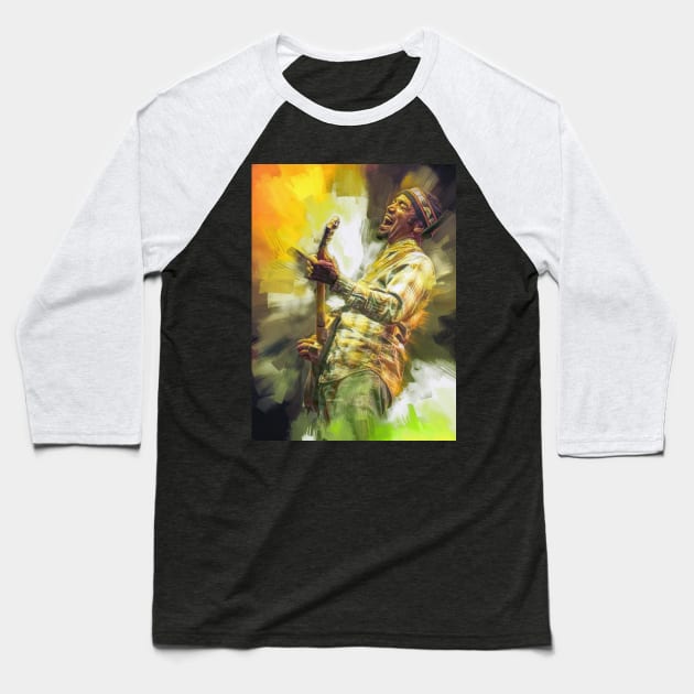 Ben Harper Baseball T-Shirt by IconsPopArt